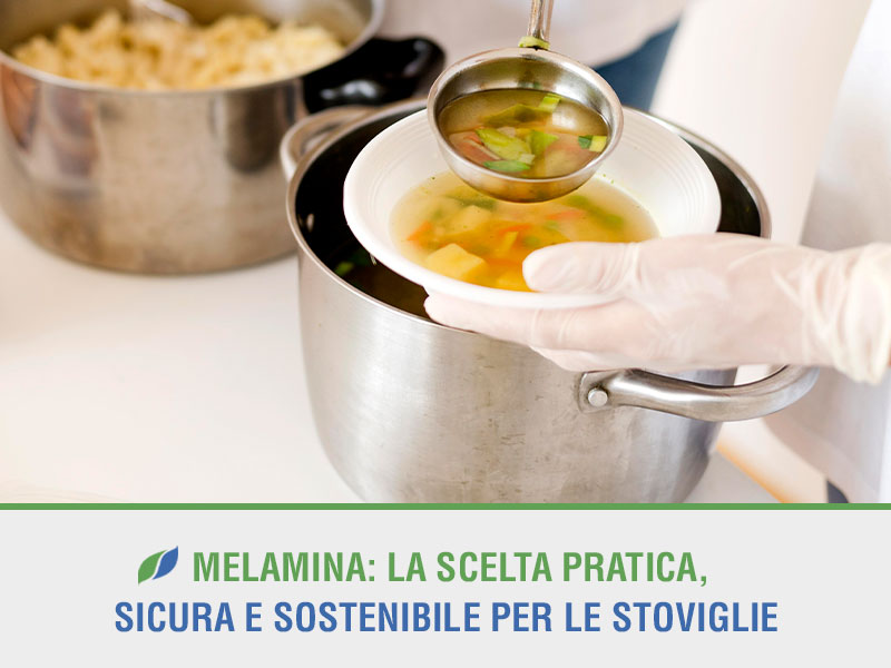 Melamina: la scelta pratica, sicura e sostenibile per le stoviglie