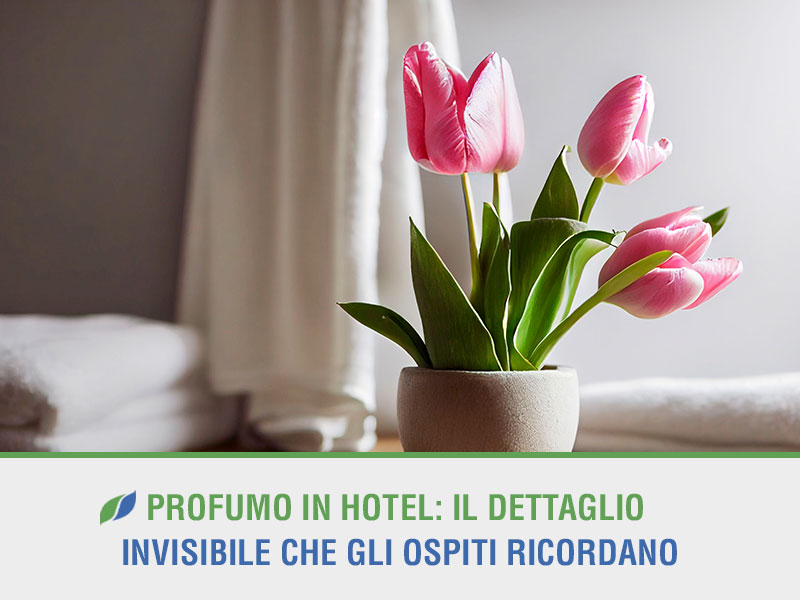 Profumo in hotel: il dettaglio invisibile che gli ospiti ricordano